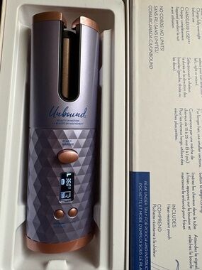 Unbound Automatic Curling Iron - Rose Gold & Lavender
